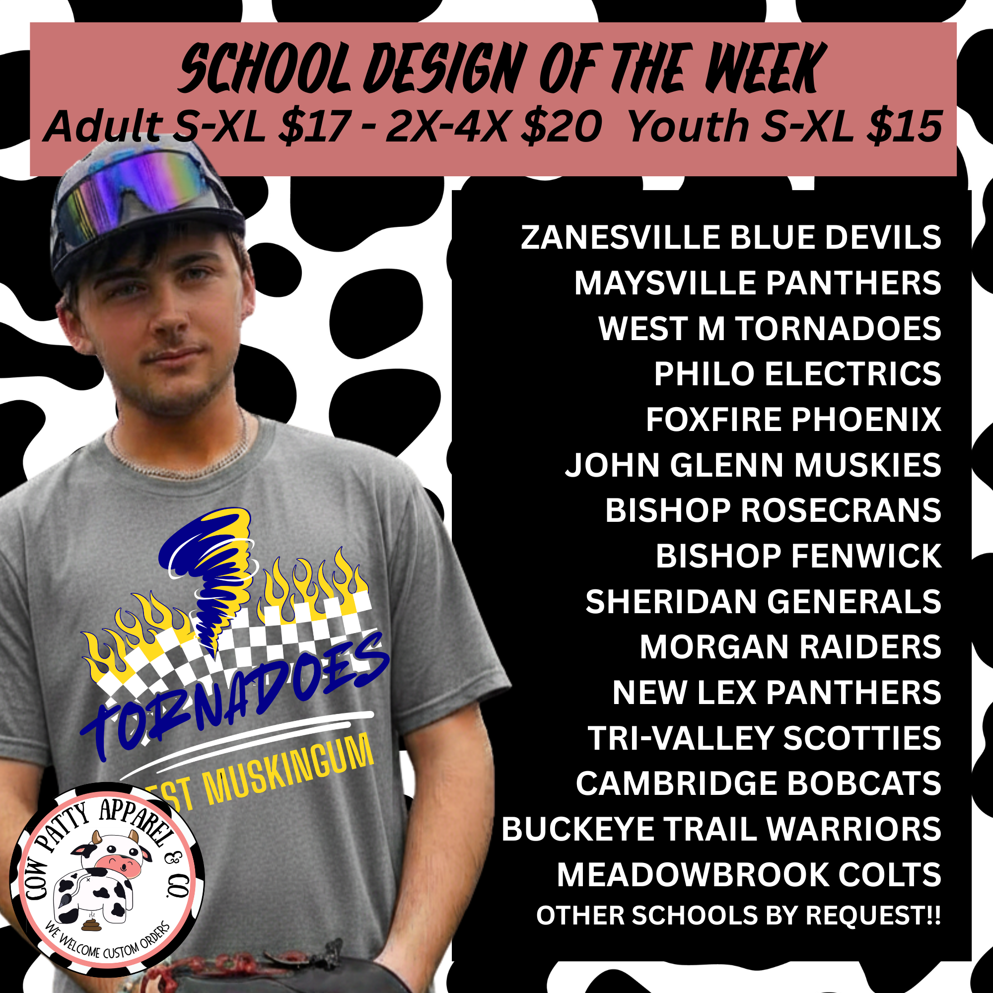 School Spirit Shirt of the Week July 20, 2026