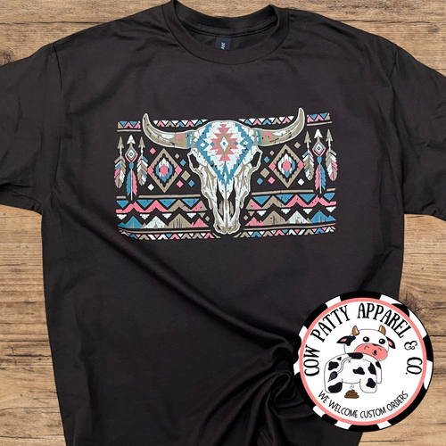 Trendy Aztec Chocolate Tee